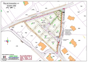 terrain à la vente -   34230  SAINT PONS DE MAUCHIENS, surface 608 m2 vente terrain - UBI440872877